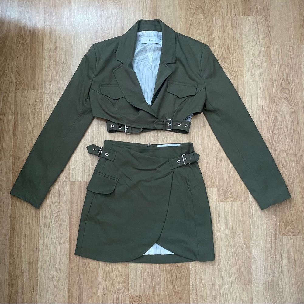 Bershka Skirt and Jacket top set
